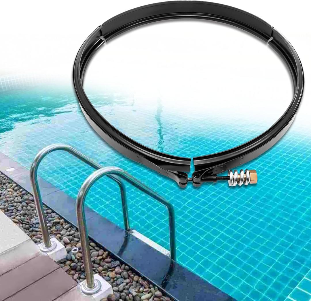 New Upgrade 190003 Tension Control Clamp Kit for Pentair Filter Band Clamp, Compatible with Pentair FNS Plus, Clean & Clear Plus, and Quad DE Series Ideal for Swimming Pool and Spa Cartridge Filters
