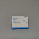 Sleep Headphones, Soft Earphones Wired for Sleeping, Sleep Earpbuds for Side Sleeping, in-Ear Headphones with Mic and Volume Control, Noise-Isolating, Travel, Relaxation (White) (10.8*9*2cm)