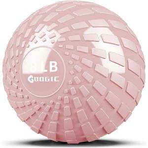 Slam Ball 8 lbs Medicine Ball Weighted Balls for Exercise and Workout, Strength, Cardio, Cross-Training and Core Workouts