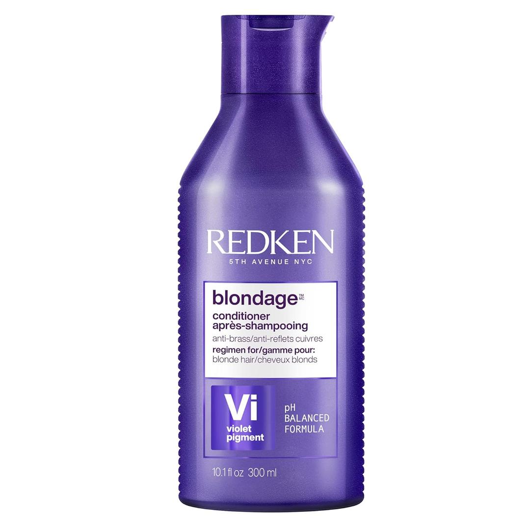 Redken Blondage Color Depositing Purple Conditioner For Blonde Hair - Tones & Moisturizes Brassy Hair (10.1 Fl Oz (Pack of 1))
