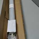 No Drill Blackout Roller Shade 26.5" W x 75" H, Grey