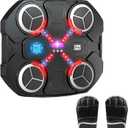 Music Boxing Machine for Kids, Wall Mounted Bluetooth Smart Punching Pad Kids Boxing Training Workout Equipment with Boxing Glove, Birthday Gifts Sport Toys for Boys Girls 5 6 7 8 9 10 11 12 Year Old