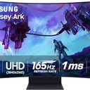 Samsung 55" Odyssey Ark 2nd Gen 4K UHD 1000R Curved Gaming Monitor, 165Hz, 1ms, 4 Input Multi View, Quantum Mini-LED, AMD FreeSync Premium Pro, HDR 10+, Height Adjustable Screen, LS55CG970NNXGO