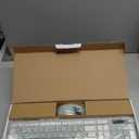 Wireless Keyboard and Mouse Combo, Full-Sized Wireless Keyboard and Adjustable DPI Mouse, 2.4GHz USB Receiver, Silent Keyboard and Mouse for PC, Windows, MAC, Desktop, Laptop (Avocado Green)