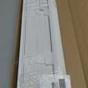 LazBlinds 2" Faux Wood Blinds for Doors, 22" W x 72" H, White