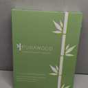 Purawood Bamboo Drawer Organizer - Expandable Silverware Organizer & Utensil Organizer, Cutlery Tray with Dividers, 7-9 Slots - Premium Kitchen Drawer Organizer for Utensils & Flatware (Grey)