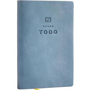 Tiita to Do List Notebook 98 Pages Daily to Do List Notepad for Work Pocket to Do List Undated Daily Planner 4.2"x 2.8" Small Checklist Notebook Blue