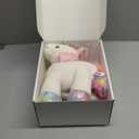 iPlay, iLearn Plush Magic Unicorn Toy W/Remote Control Fairy Magical Wand, Girl Music Unicorn Stuffed Animal W/LED Light Sound, Interactive Birthday Gift 18 24 Month Baby Toddler 2 3 4 5 6 7 Year Kid