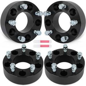 SCITOO 4Pcs 5x135 Wheel Spacers 2 inch Studs 14x2 Bore 87.1mm Fit for Ford for F-150 Heritage 2004, for Ford for F-150 2000-2003, for Ford Expedition 2000-2002