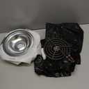 COZZIVITA GE Drip Pans and Stove Burner Element Unit Set, Perfectly Fit WB30M1 & WB30M2 -Replacement for GE Hotpoint Stove Top