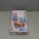 Silicone Bath Pillow for Tub – Ergonomic Bathtub Headrest with Inflatable Air Cushion, NonSlip Suction Cups & Neck/Back Support – Comfortable Spa Bath Accessory for Relaxation (Blue)