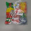 60Pcs Christmas Mini Pop Keychain Fidget Toys Mini Pop Keychain Rainbow Silicone Simple Fidget Toys Fidget Relieve Anxiety Stress Hand Office Desk Toys for Kids Adults