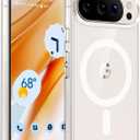 TAURI for Google Pixel 10 Pro XL Case, Compatible with Magsafe, Military-Grade Protection, Yellowing Resistant, Scratch-Resistant Back, Shockproof Phone Case for Pixel 10 Pro XL, Clear