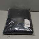 NICETOWN Pitch Black Solid Thermal Insulated Grommet Blackout Curtains/Drapes for Bedroom Window (2 Panels, 42 inches Wide by 63 inches Long, Black)