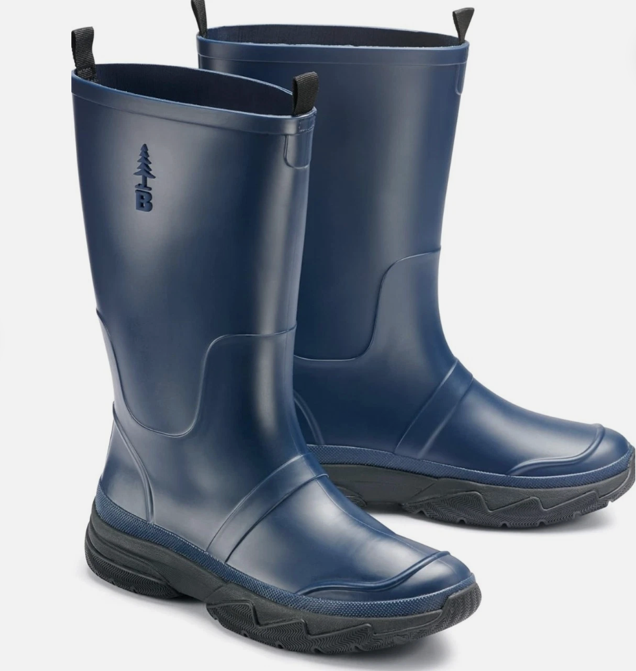 BASS OUTDOOR Men's Breathable Field Rain boot Waterproof Knee High Boot. Size 9