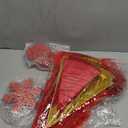 24 Pcs Large Cone Christmas Trees with Snowflakes Set, 14'' 11'' 8'' Christmas Tree Tabletop Decor & Wooden 3D Snowflake Table Centerpiece for Gifts Winter Home Decorations(Red)