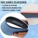 2 x Memory Foam Shoe Inserts for Women Men, Cushion Insoles with Heel Cup for Work Boots Sneakers Flats,Comfort Soles Design for Foot Pain Relief Pink US 8W