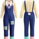 Easter Bunny Costume Adult,Easter Rabbit Bunny Suit Mascot Costume Animal Costume Adult Fancy Dress (XXL)