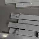 Putros Over The Table Rod Stand with Clamps White 13"-42'' Tall 29"-98" Length Adjustable Metal Table Arch Hanging Rod Stand for Party Wedding Anniversary Christmas Decoration