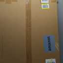 Aura, Soft Corner Metal Rectangular Mirror 20X30 Inch in, Modern, Black