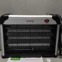 Buzbug LED Bug Zapper Indoor, 10 Years Lifespan 3 Lamps, 3800V High-Voltage, Sustainable Less Power Electric Mosquito Zapper, Fruit Fly Mosquito Moth Gnat Zapper, Killer, Trap -MA009 (New Black)