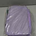 BTSKY Colored Pencil Case 360 Slots Pen Pencil Bag Organizer High Capacity Pens Holder with Double Zippers Multilayer Holder for Crayola Colored Pencils Watercolor Pens & Gel Pens Purple