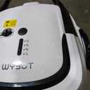 WYBOT A1 Cordless Robotic Pool Cleaner, Automatic Pool Vacuum for Above Ground with 120 Mins, Double Filters, LED Indicator, Charge in 2.5 Hours, Ideal for Above & In-ground Flat Pools - Whitegreen