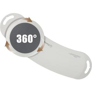 Slide Transfer Board for Wheelchair, 360° Rotating Turntable for 360 lbs