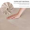 NICEEC Loveseat Cover Super Soft 1-Piece Slipcover for Loveseats Stretch Universal Spandex Couch Covers for Living Room Easy Fit Washable Furniture Sofa Protector with Skirt (Medium, Balletpink)
