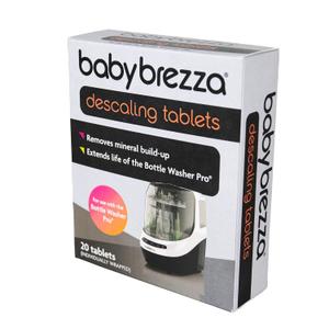 Baby Brezza Descaling Tablets - Compatible Bottle Washer Pro Only