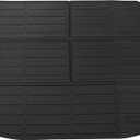 Rear Cargo Liner Rear Trunk Mat for Mitsubishi Outlander 2022-2024 Anti-Slip Trunk Cargo Luggage Boot Tray Mat TPE 1 Pc Long Grid Pattern