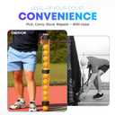 Collapsible Pickleball Pickup Tube for Pickleballs - Holds 17 Balls, Portable Pickleball Retriever Tool
