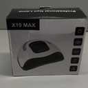 Wisdompark 320W UV LED Nail Lamp, Nail Dryer for Gel Polish with 72Pcs Lamp Beads and Automatic Sensor/4 Timer Setting Professional Nail Art Tools