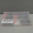 WELLOCKS Cabinet Pulls Knobs Screws M4 25-50mm 100 PCS Assortment Machine Screws Pan Washer Head Metal Phillips Screws Kit for Cabinet Drawer Cupboard Closet Handles Install(D150) (Silver)