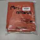 Mrs.Naturall Burnt Orange Curtains 42x54 Inches Long for Dining Room 2 Panels Blackout Room Darkening Curtain for Bedroom