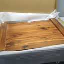 BLUEWEST Noodle Board Stove Cover, Acacia Wood Stove Top Board for Gas Burners and Electric Stove, Extra Thick Wooden RV Stovetop/Sink Cover - Tray for Kitchen Counter Space