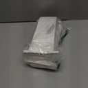 NOLITOY 25Pcs Paper Sandwich Bags Greaseproof Bakery Bags with Seal for Cookies Snacks and Durable White Kraft Paper