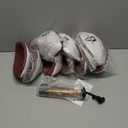 Hollowfly 10 Pcs Wedding Groomsmen Proposal Football Gifts Bulk Will You Be My Groomsman Ring Proposal Keepsakes Football Groomsmen Gift