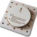 55 Minutes Sauna Timer Self-Driven MechanicalCore Timer for Sauna Room and SPA Room No Need Battery Sauna Accessory