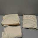 Wokceer Wedding Arch Backdrop Cover (7.2FT, 6.6FT, 6FT) Set of 3 Spandex Fitted Beige Arch Covers Round Top Chiara Arches Covers Stretchy Backdrop for Birthday Party Ceremony Banquet Decor