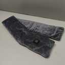 Heated Neck Wrap with 5000 mAh Power Bank, Cordless Heating Pad with Adjustable 3 Heat Settings, Soft Neck Warmer for Pain Relief, Muscle Relaxation, Portable Heated Neck Scarf, Gray