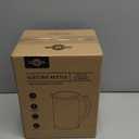 Paris Rhne Electric Kettle, Tea Kettle with 6 Temperature Settings, 1.7L Cordless Hot Water Boiler Heater, Strix Thermostat, Touch Control, Auto-Shutoff/Boil-Dry Protection, Keep Warm, LED Indicator (Ivory)