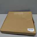 Kesin Wall Clock Wood 14 Inch Silent Wall Clocks Large Decorative Battery Operated Non Ticking Analog Retro Clock for Living Room, Kitchen, Bedroom (Brown)