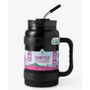 Manna Sawyer Stainless Steel Bottle, Black 50 oz