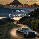 For 2019 2020 Kia Optima Halogen Headlight w/LED DRL Passenger Side w/Bulb