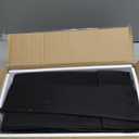 Slim Charging End Table with Storage - For Small Spaces and Bedroom (Rustic Brown)