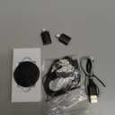 132G (9800 Hour) Voice Activated Recorder - Elasound Voice Recorder with AI-Intelligent Triple Noise Reduction, Portable Audio Recorder for Work, Lectures, Meetings, 100H Continuous Recording Device (Black)