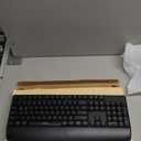 Seenda Rechargeable Wireless Keyboard and Mouse - Ultra-Thin Metal Keyboard with Low-Profile Keys, 2.4G Wireless Keyboard for Windows PC Laptop Computer - Black