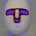 Red Light Therapy for Face, LED Face Mask Light Therapy Adjustable Brightness with 7 Color Led, Cordless & Rechargeable, Red Light Mask for Anti-Aging, Skin Brightening and Rejuvenation