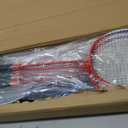 12 Pc Badminton Racket Set, Blue White, Red White